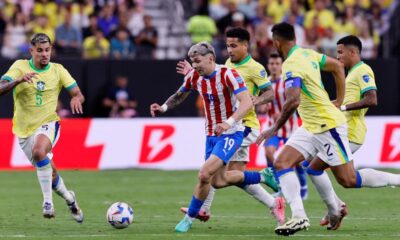 Paraguay recibe este martes a la selección de Brasil. Foto: @APFOficial