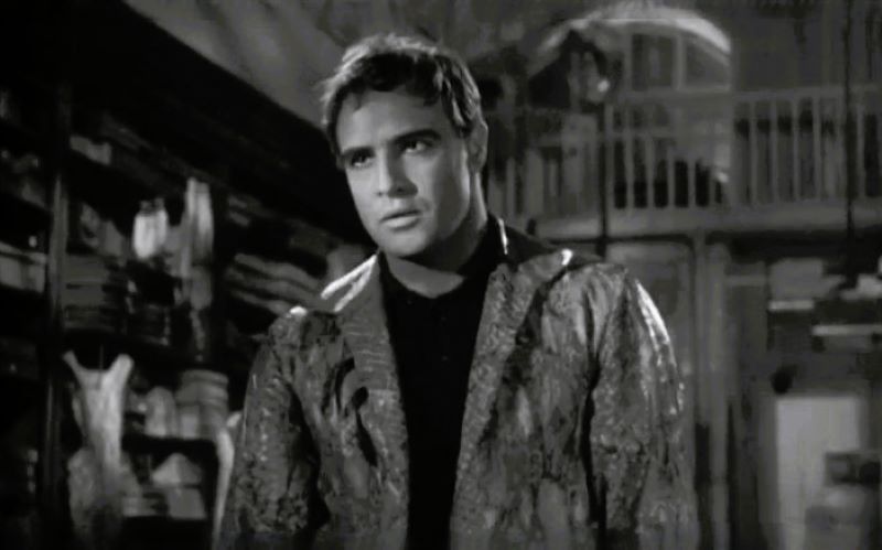 Marlon Brando en "Piel de serpiente", de 1960. Captura de video