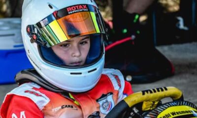 Sebastián "Sebi" Wasmosy es el nuevo campeón del Rotax Grand Nationals en Argentina, en la categoría Micro Max. Foto: Gentileza.