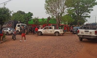 El camión de bebidas que casi fue robada. Foto: Ahorapy