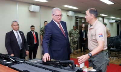 Entrega de armas del Operativo Dakovo. Foto: Ministerio Público.