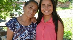 La joven luchó incansablemente por vivir, junto a su abuela. Foto: Gentileza.