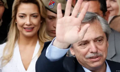 Alberto Fernández y Fabiola Yáñez. Foto: DW.