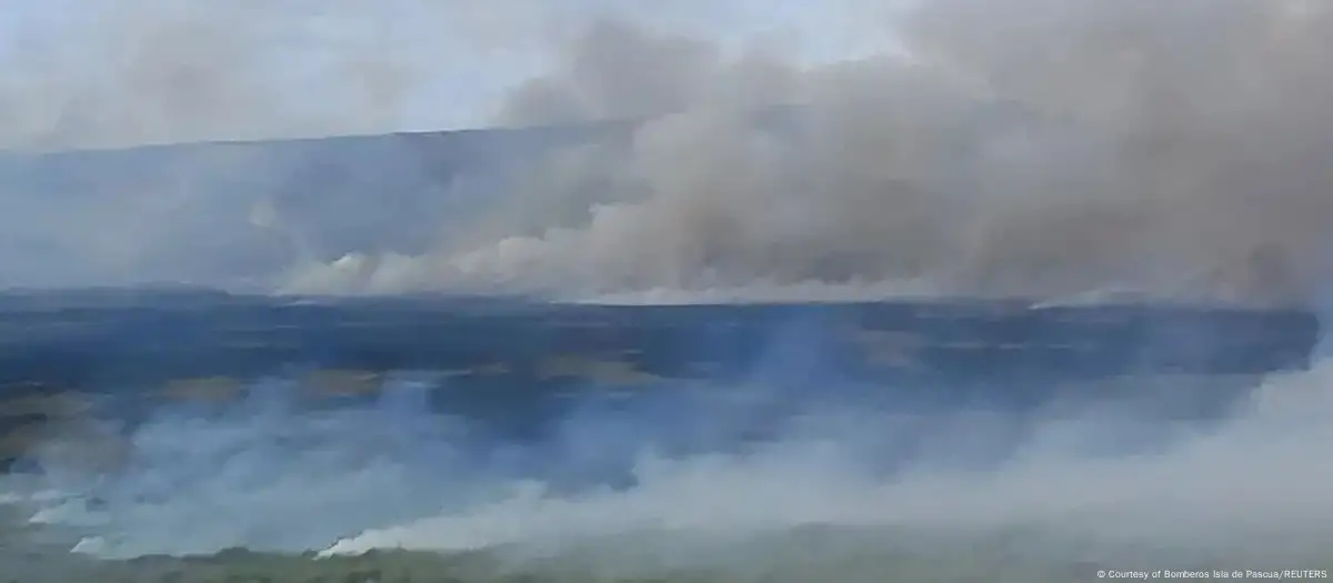 Incendio forestal. Foto: DW.