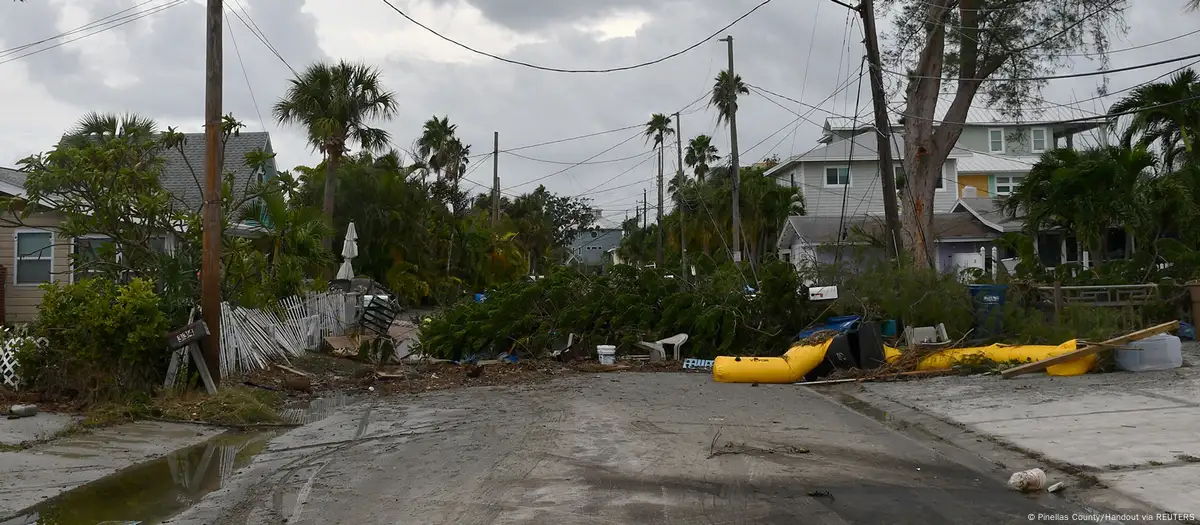 Consecuencias del huracán Helen. Foto: DW