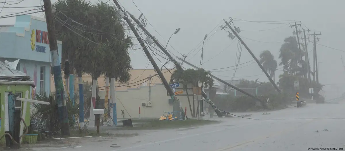 El poder destructivo de los huracanes - Huracán Milton. Foto:DW.