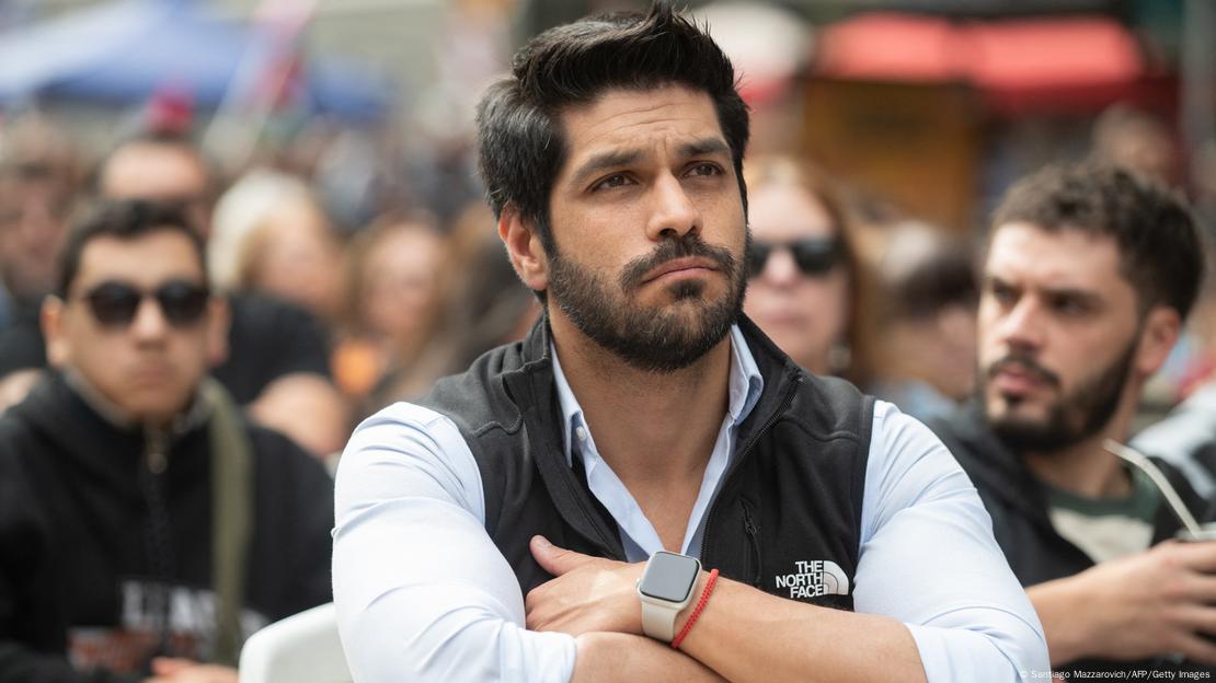  Andrés Ojeda, del Partido Colorado.Imagen: Santiago Mazzarovich/AFP/Getty Images