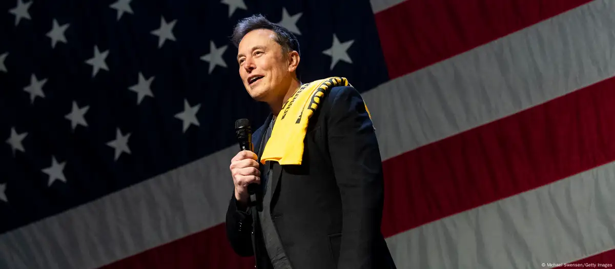 Elon Musk durante un acto de campaña del Partido Republicano en Pittsburgh, este 20 de octubre. Imagen: Michael Swensen/Getty Images