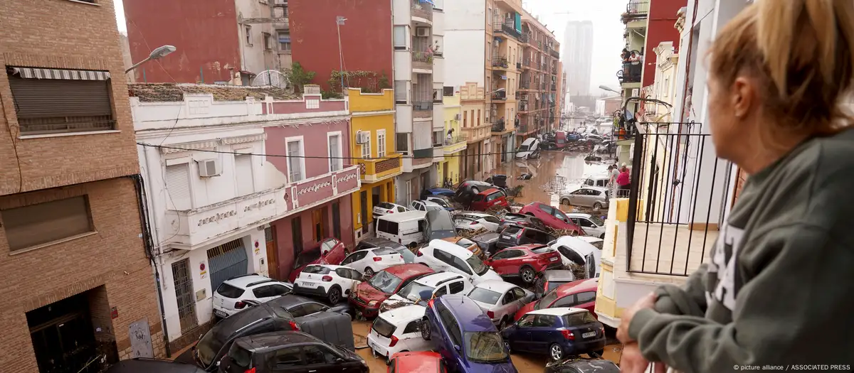 ragedia en Valencia, tras el temporal. Imagen: picture alliance / ASSOCIATED PRESS