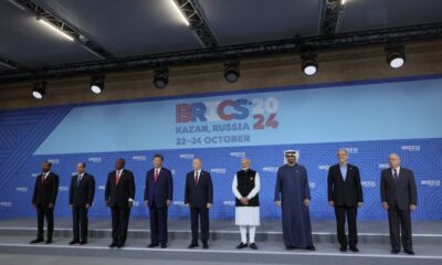 Fotografía de los miembros oficiales de los BRICS. Foto: Infobae.