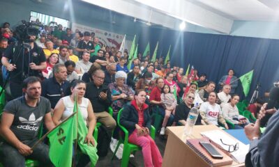 Plenaria de la Mesa de Centrales Sindicales del Paraguay. Foto: Gentileza.