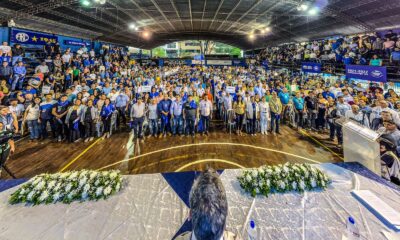 La Convención Nacional extraordinaria se realizó en el Rowing Club. Foto: Gentileza.