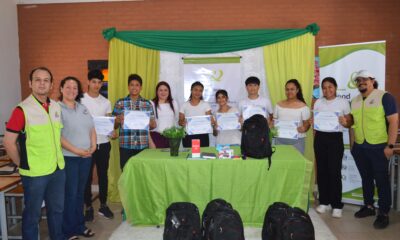 Clausura del Programa de capacitación a adolescentes para el primer empleo en San Lorenzo. Foto: Gentileza.