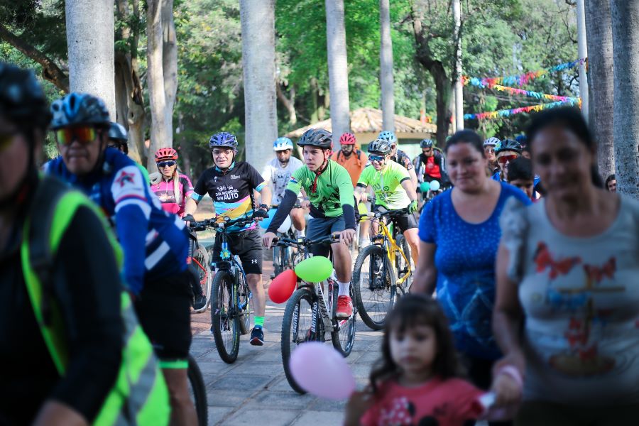 Festival en el Parque Caballero. Cortesía