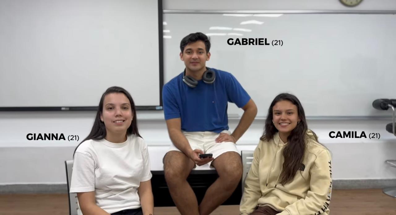 Gabriel es estudiante de la Universidad Politécnica Taiwán-Paraguay (UPTP). Foto: Gentileza.