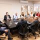 Reunión del gobierno con familiares de secuestrados. Foto: Gentileza.