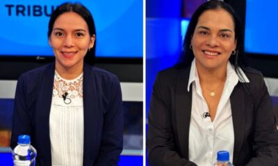 La becaria Liz Monges y la profesora Zulma Román. Foto: Agencia IP.