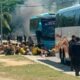 Severos incidentes se produjeron este miércoles en la ciudad de Río de Janeiro con simpatizantes del club Peñarol de Montevideo. Foto: El Litoral de Argentina,