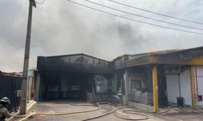 Incendio controlado en Pechugón. Foto: Captura.