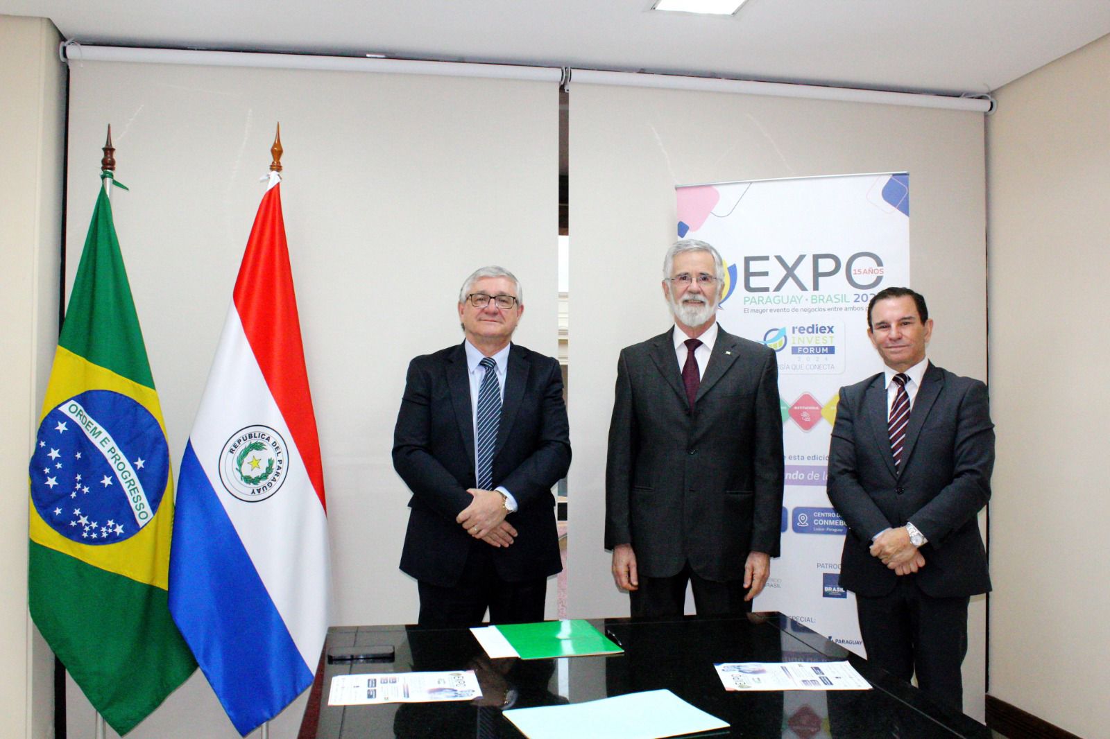 Lanzamiento de la15º edición de la Expo Paraguay Brasil 2024. Foto: Gentileza.