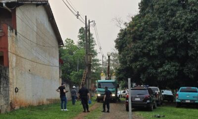 ANDE procedió a la desconexión. Foto: Gentileza.