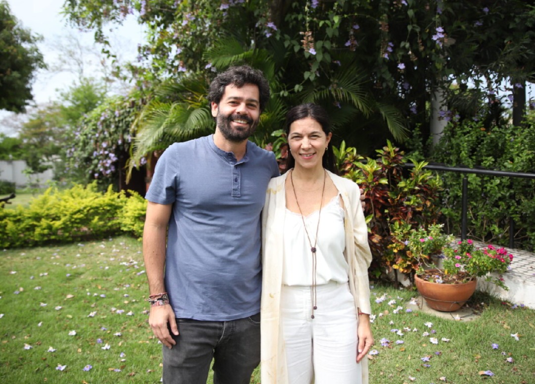 João Bernardo Casali y Cecilia Peluso. Foto: Gentileza.