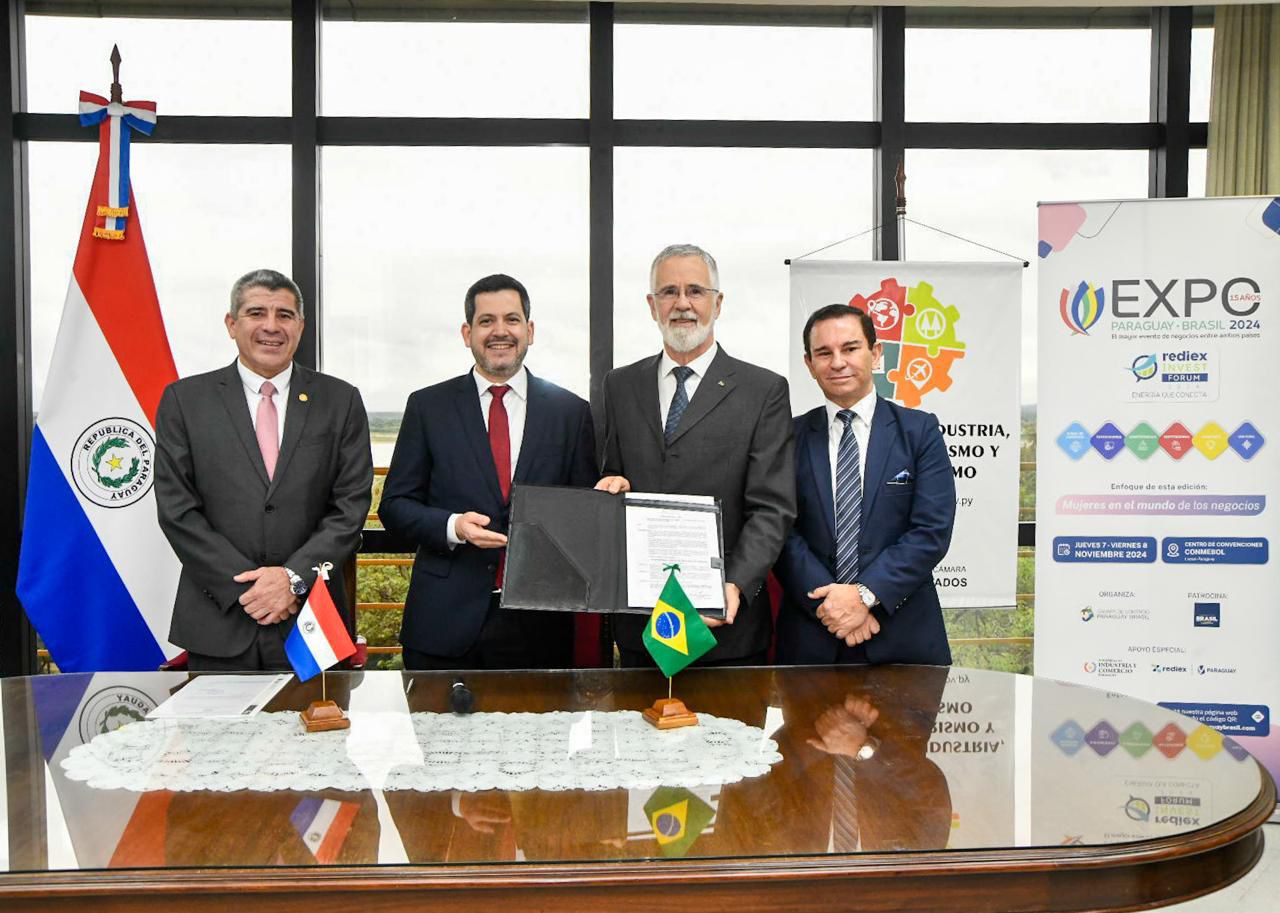 Diputados declaran la Expo Paraguay Brasil 2024 de interés nacional. Foto: Gentileza.