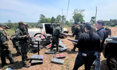 Allanamientos permitieron incautar casi seis toneladas de presunta marihuana. Foto: Gentileza.