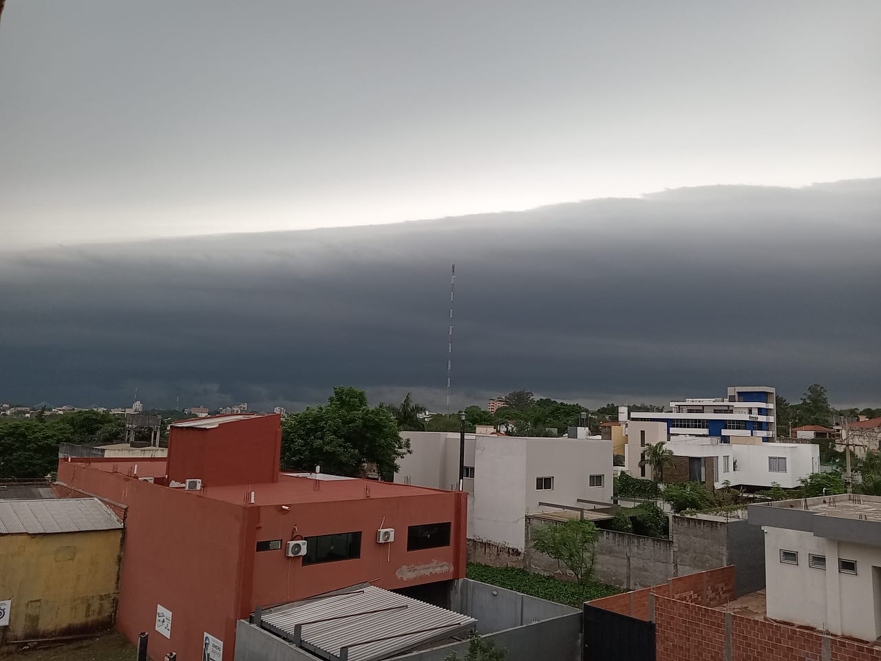 Sistema de tormentas. Foto: Gentileza.