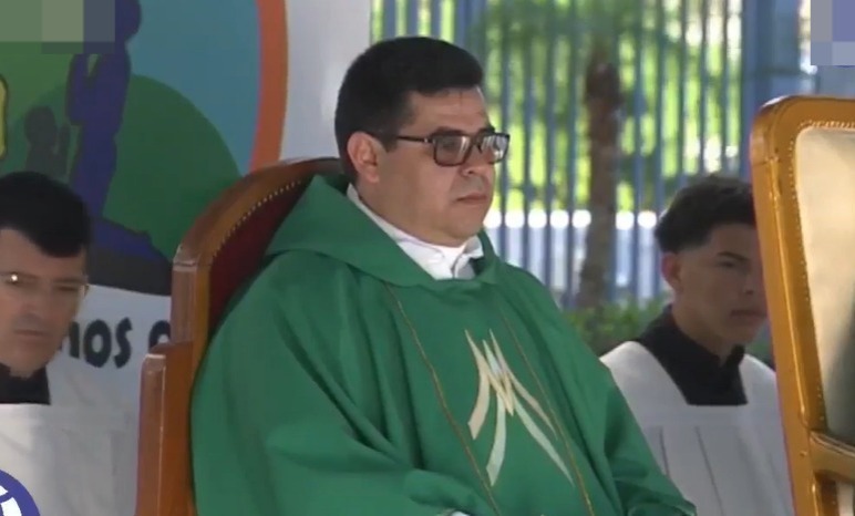 Padre Rubén Darío Ojeda. Foto: Captura.