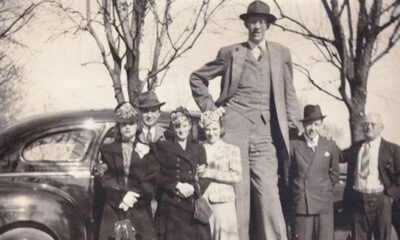 Robert Wadlow fue el hombre más alto del mundo. Medía 2.72 mts. Su vida fue breve y muy triste. Foto: Infobae.