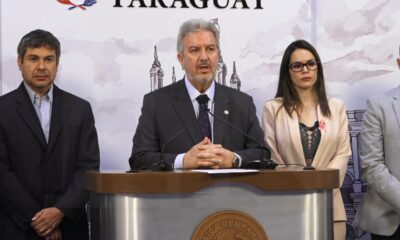 Enrique Duarte, presidente de la UIP, Paula Carro. Foto: El Nacional.