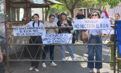 Protesta contra el proyecto de creación del RUN. Foto: El Nacional.