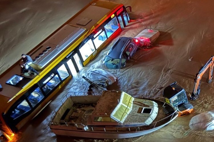 Inundaciones en España. Foto: