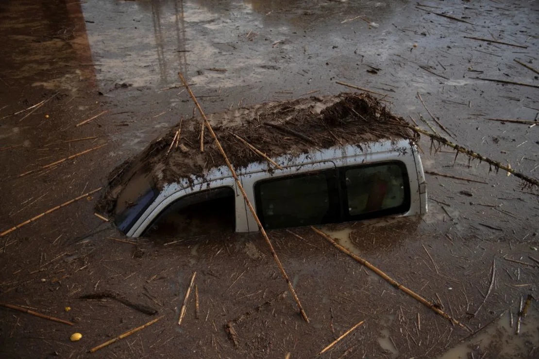 Inundación en España. Foto: CNN.