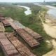 Las condiciones del nivel de agua en el río son muy complicadas para la navegación. Foto: Archivo.