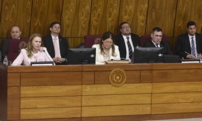 La titular del Ministerio de Salud, María Teresa Barán, defendió presupuesto para el 2025. Foto: Congreso Nacional.