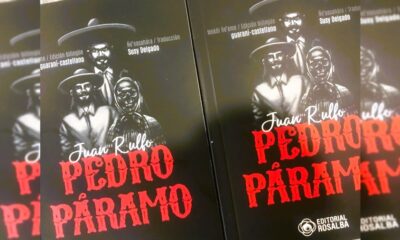 Portada de la obra "Pedro Páramo" traducida por Susy Delgado (Editorial Rosalba). Cortesía