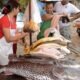 Venta de pescados en Remanso. Foto: Radio Unión.