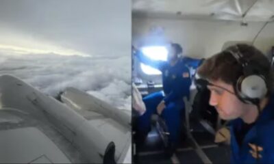 Los "cazadores de tormentas" desafiaron los vientos para estudiar el fenómeno desde adentro. Foto: Captura de pantalla.