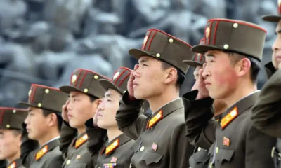 Soldados de Corea del Norte en una parada en Pyongyang. Imagen: picture-alliance/Kyodo