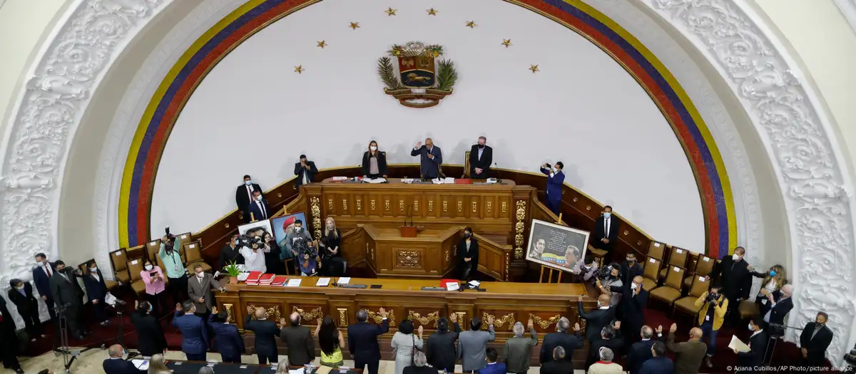 Asamblea General de Venezuela. Foto: DW.