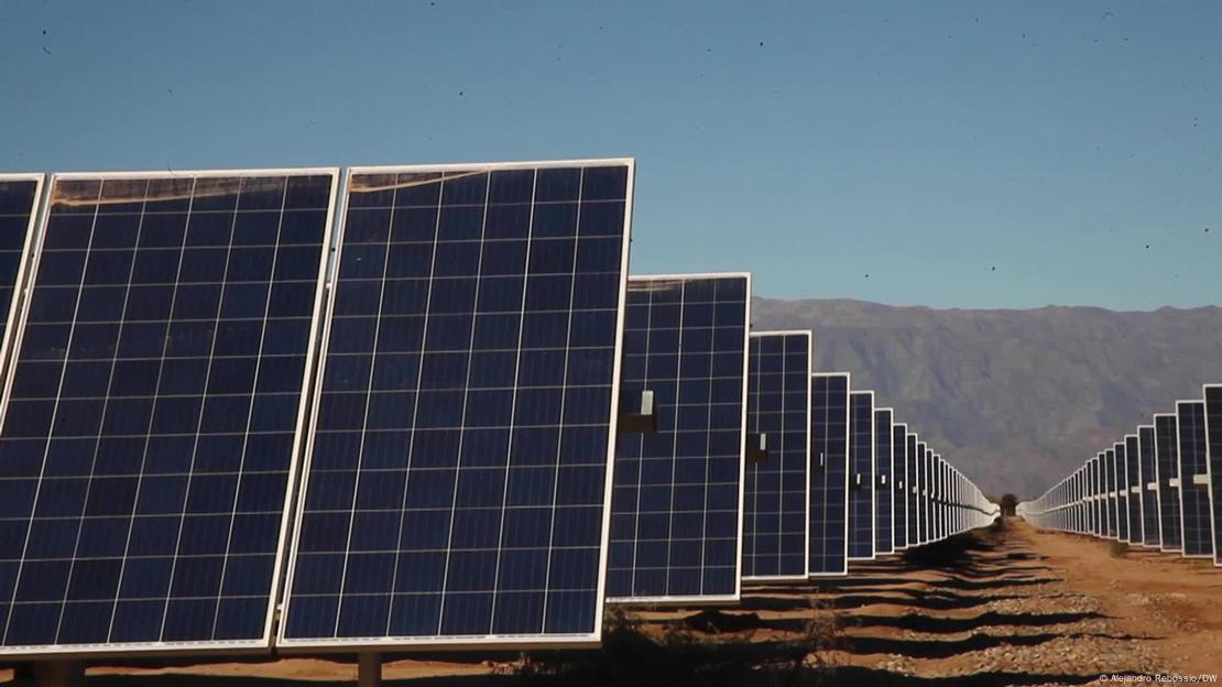 Paneles solares.Imagen: Alejandro Rebossio/DW