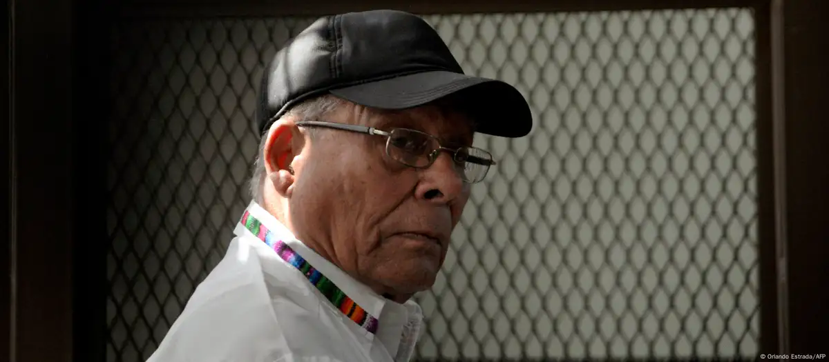 El exmilitar guatemalteco Benedicto Lucas García. Foto: DW