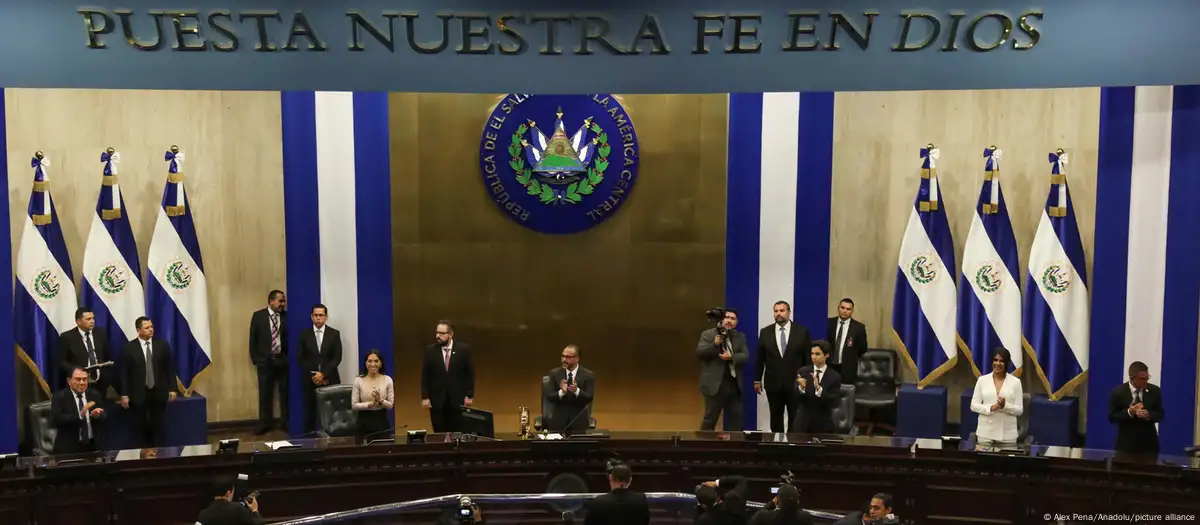 Congreso de El Salvador. Foto. DW