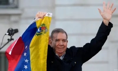 Edmundo González. Imagen: Bernat Armangue/AP Photo/picture alliance