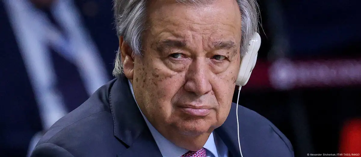 António Guterres. Foto: DW.