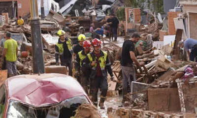 Rescate en Valencia, España tras la inundaciones de Dana. Foto: Alberto Saiz/AP Photo/picture alliance