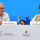 La ministra de Ambiente de Colombia, Susana Muhamad, durante las reuniones de la Cumbre del Clima COP16 en Cali. Imagen: Joaquin Sarmiento/AFP/Getty Images