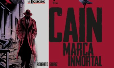 Portada de "Caín. Marca inmortal", de Roberto Goiriz (Tintapy). Cortesía